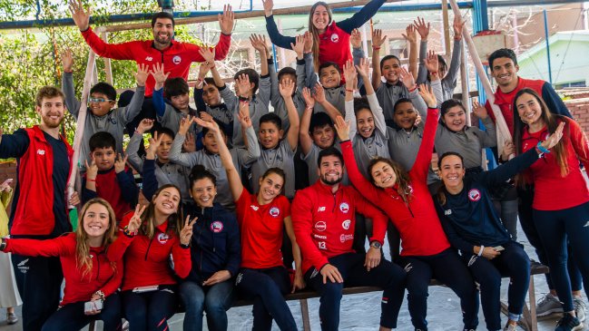 Team Chile lanzó entretenido concurso para niños y niñas que están en sus casas
