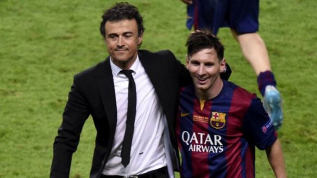 Luis Enrique: El jugador que más me ha impresionado en mi carrera es Messi