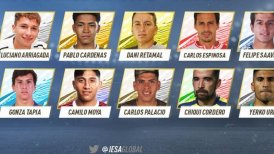 Futbolistas chilenos inician este sábado torneo de FIFA 20 representando a sus clubes