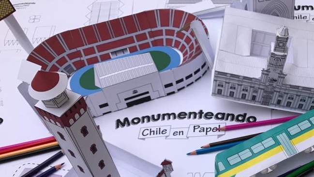 El Consejo de Monumentos publicó modelo para armar maqueta del Estadio Nacional