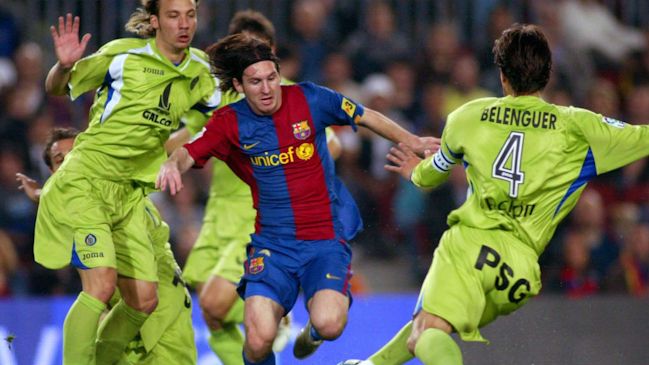 A 13 años: FC Barcelona recordó el "maradoniano" gol de Lionel Messi a Getafe