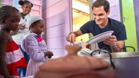 Fundación Roger Federer donó un millón de dólares para niños de Africa