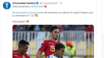Los mensajes a Unión Española en su aniversario número 123