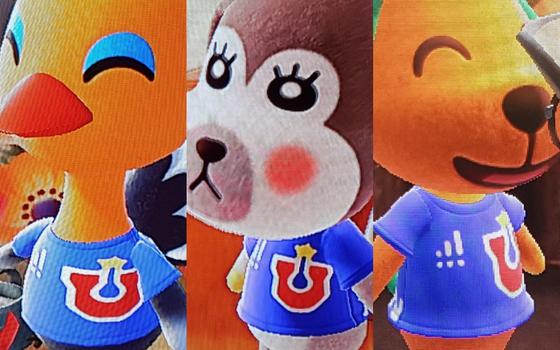 Jugador de Animal Crossing reclamó porque a sus aldeanos los vistieron con la camiseta de la U