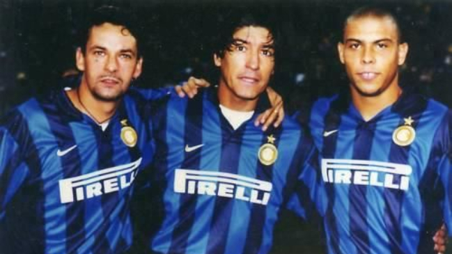 Zamorano recordó su paso por Inter: Con Baggio, Recoba o Ronaldo solo tenía que esperar en el área