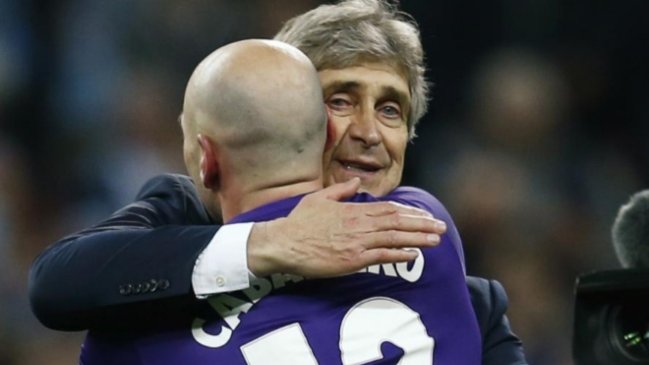 Willy Caballero recordó lealtad de Pellegrini en Manchester City