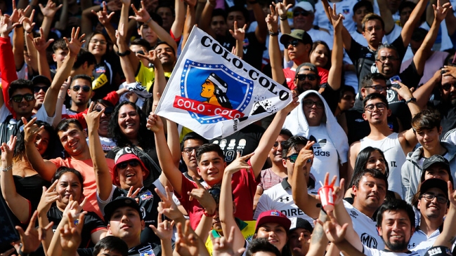 Hinchada de Colo Colo marcha Top 15 en el ránking de las mejores aficiones del mundo