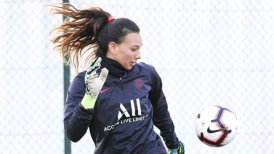 Christiane Endler volvió a entrenar en PSG y se lució con un fluido francés