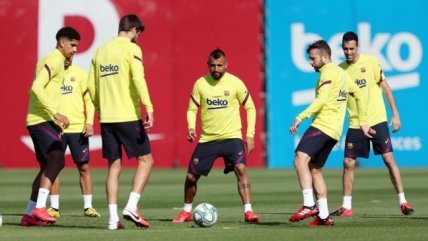 Arturo Vidal: Fue emocionante volver a los entrenamientos
