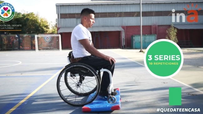 La Florida impulsó programa de actividad física para usuarios en silla de ruedas