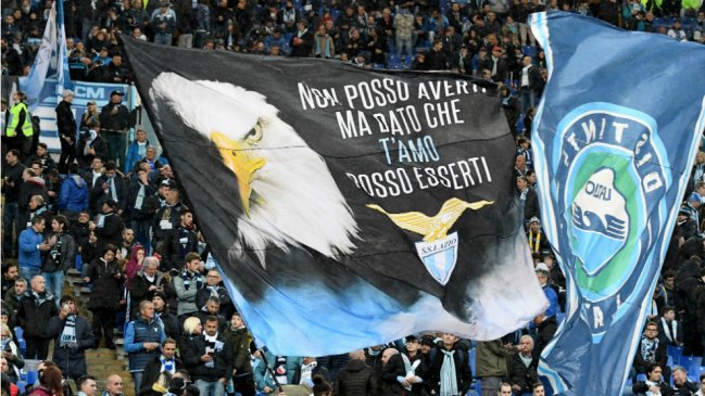 Lazio tendrá hinchas de cartón en la reanudación de la Serie A