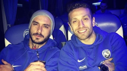 El cariñoso saludo de figura de Atalanta a Mauricio Pinilla