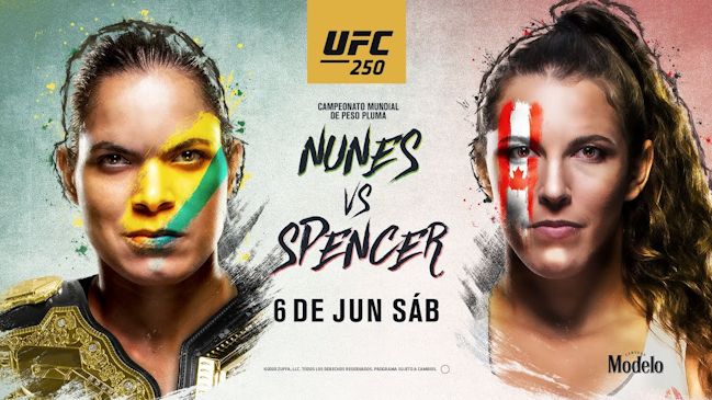 Este sábado tendrá lugar el esperado UFC 250: Nunes vs. Spencer