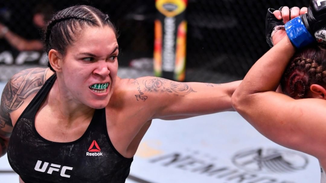 Amanda Nunes venció por decisión unánime a Felicia Spencer en la pelea estelar del UFC 250