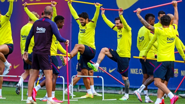 Lionel Messi despejó las dudas y volvió a entrenar con el equipo