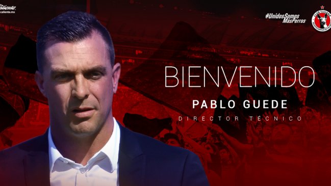 Xolos de Tijuana anunció a Pablo Guede como nuevo director técnico