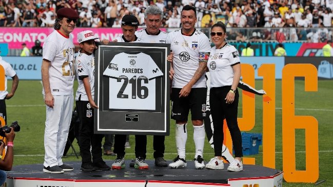 Espina: Para nosotros Esteban Paredes tiene 216 goles y se celebró de esa manera