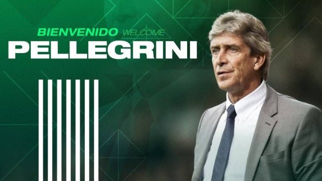 Es oficial: Real Betis anunció a Pellegrini como su nuevo técnico