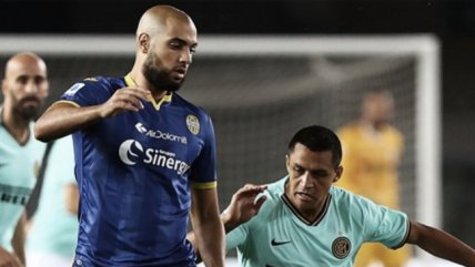 Alexis Sánchez batalló y mostró calidad pese a nuevo traspié de Inter de Milán