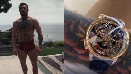 A bordo de su Lamborghini con un reloj de más de USD 500.000: McGregor presumió de sus lujos en su cumpleaños 3 2024
