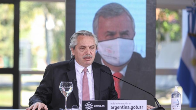 Alberto Fernández sobre regreso del fútbol en Argentina: "Hay que ser muy cuidadosos"
