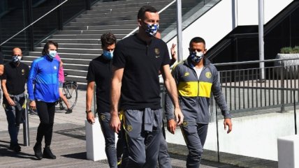 Inter de Milán paseó por Düsseldorf en la previa al partido contra Getafe