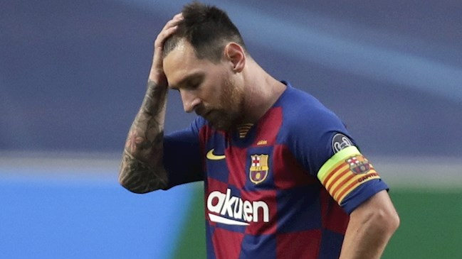 La postal más triste en Lisboa: La desazón de Messi y Ter Stegen tras ser humillados por Bayern