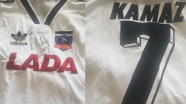 Marcelo Barticciotto aportó camiseta de Colo Colo '91 a campaña de Todos por el Deporte y el Club Social