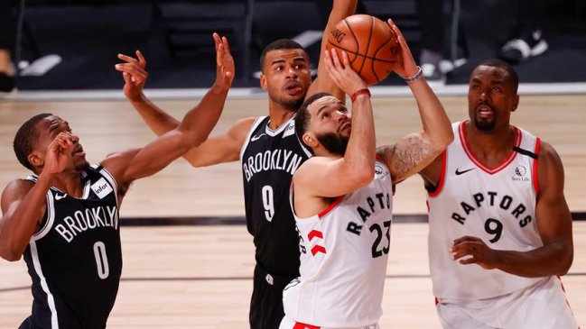 Toronto Raptors inició defensa del título con cómodo triunfo ante Brooklyn Nets en los playoffs