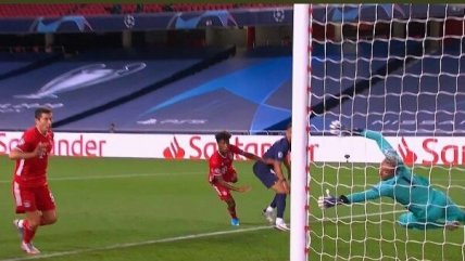 Bayern Munich golpeó primero a PSG con un cabezazo de Kingsley Coman