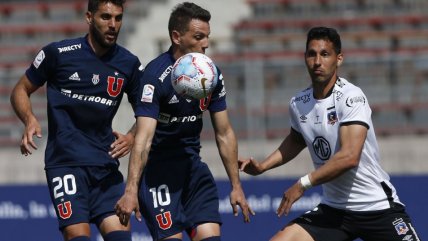 El vibrante empate entre Universidad de Chile y Colo Colo en el Estadio Nacional