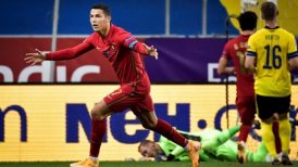 Portugal se impuso a Suecia en la Liga de las Naciones gracias a un inspirado Cristiano Ronaldo