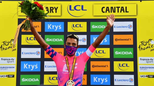 El colombiano Daniel Martínez ganó la etapa 13 del Tour de Francia y Roglic afianzó su liderato