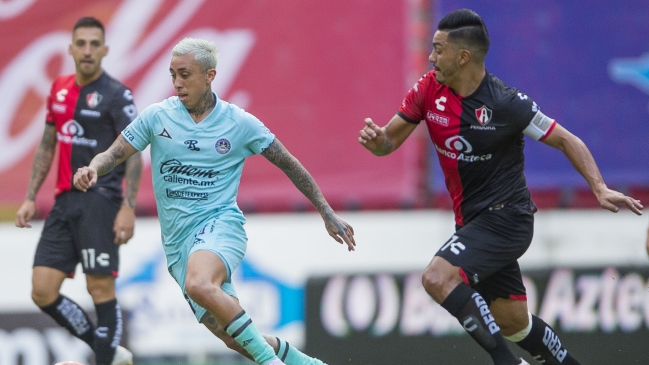 Atlas y Mazatlán FC empataron en duelo que tuvo a varios chilenos en cancha