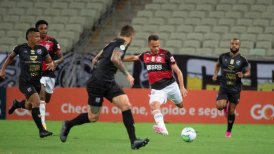 Esfuerzo de Mauricio Isla fue insuficiente en derrota de Flamengo ante Ceará