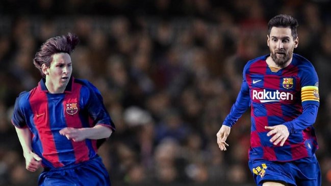 La evolución de Lionel Messi a 20 años de su llegada a FC Barcelona