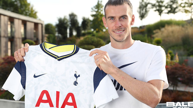 Tottenham hizo oficial las incorporaciones de Gareth Bale y Sergio Reguilón