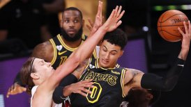 Los Angeles Lakers tumbó a Miami Heat y amplió su ventaja en las finales de la NBA