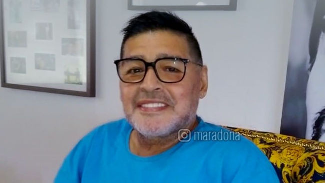 Diego Maradona anunció que dio negativo en un test de coronavirus: "¡Gracias por la preocupación!"