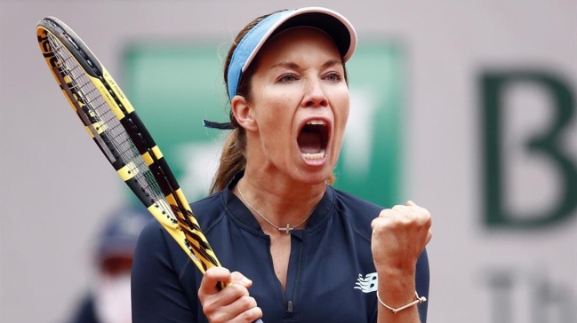 Danielle Collins completó los cuartos de final de Roland Garros