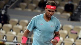 Rafael Nadal se golpeó con una silla en su partido contra Jannik Sinner
