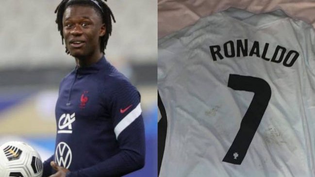 Seleccionado francés que se quedó con la camiseta de Cristiano Ronaldo: "No la lavo"