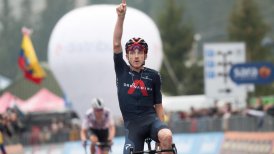 Geoghegan Hart triunfó en la decimoquinta etapa y Joao Almeida sigue líder en el Giro de Italia