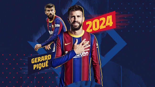 FC Barcelona anunció la renovación de Piqué, Ter-Stegen y otros dos jugadores