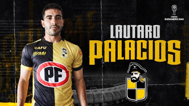 Coquimbo Unido presentó al delantero Lautaro Palacios como refuerzo para la segunda rueda