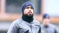 Inter entrenó con Vidal a la cabeza y los retornados Hakimi y Young para la Champions