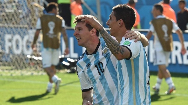 Lionel Messi y el regreso de Angel Di María destacan en la nómina del exterior en Argentina