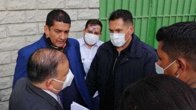Presidente de la Federación Boliviana fue detenido en pleno partido
