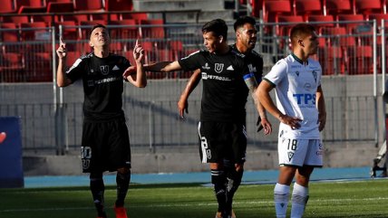 Revive el contundente triunfo de la U sobre Santiago Wanderers en el comienzo de la segunda rueda