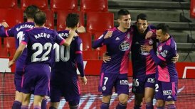 Fabián Orellana fue titular en valiosa victoria de Real Valladolid sobre Granada en la liga española